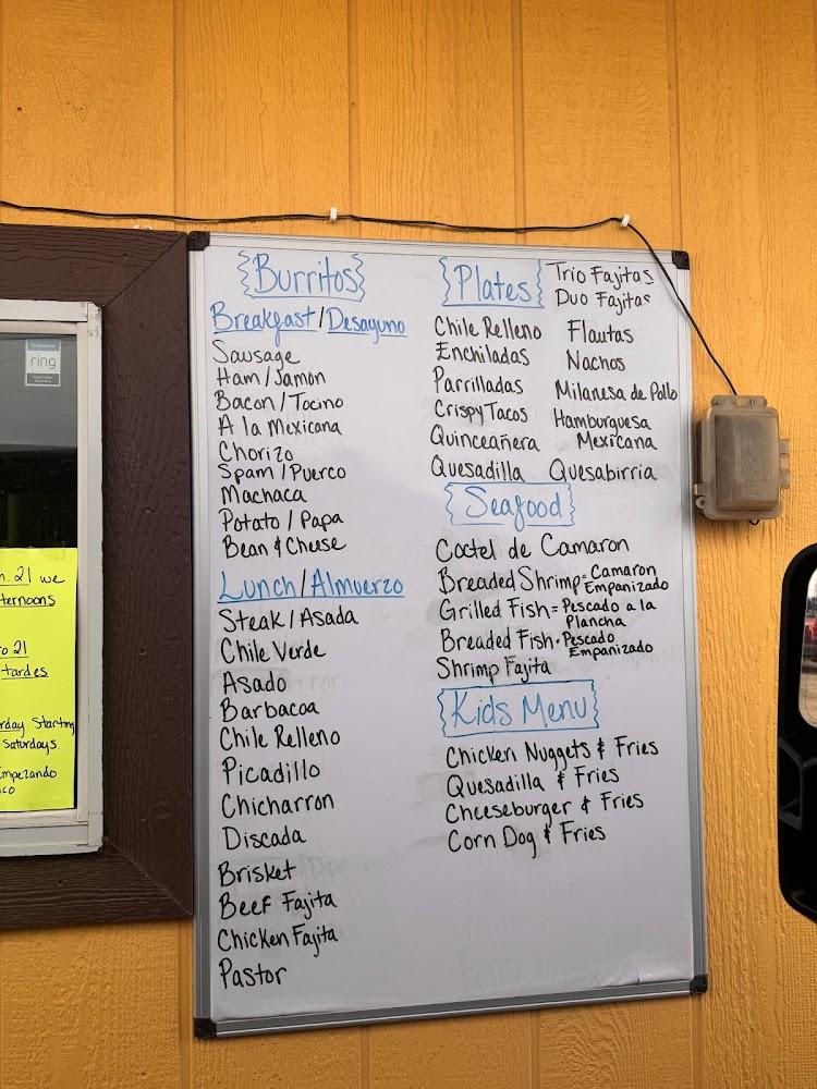 Juanito's Taqueria Menu image 3